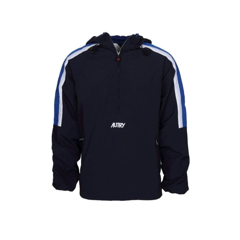 Autry Blue Nylon Shell Men's Jacket